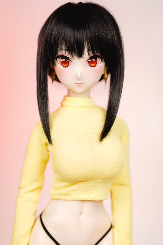 Soft Knit Mock Turtleneck - Yellow