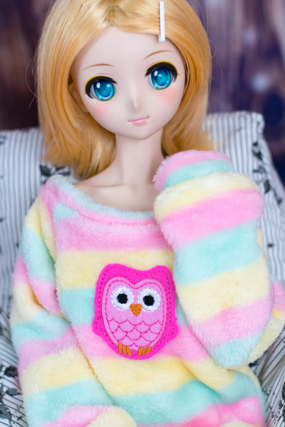 Rainbow Owl Fleece Rainbow Owl Fleece