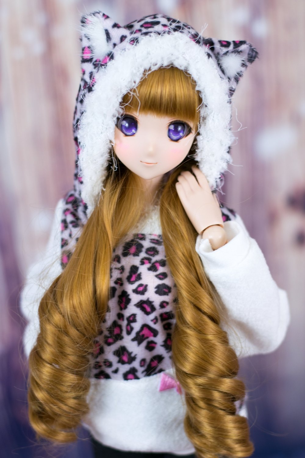 Pink Cheetah Fleece Hoodie Pink Cheetah Fleece Hoodie