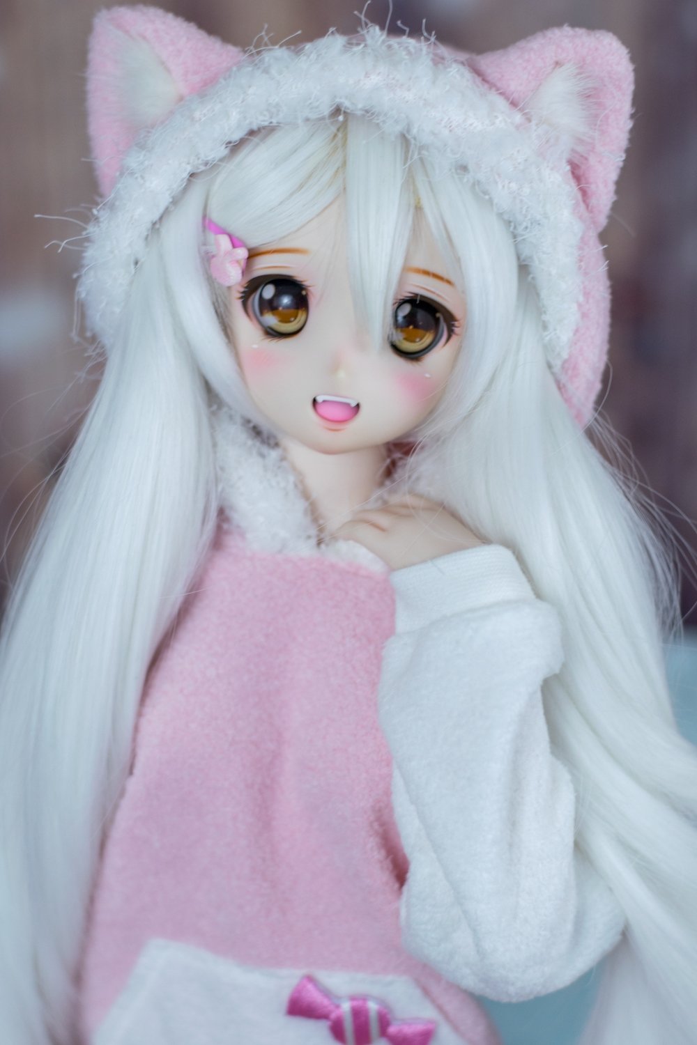 Pink Candy Fleece Hoodie Pink Candy Fleece Hoodie