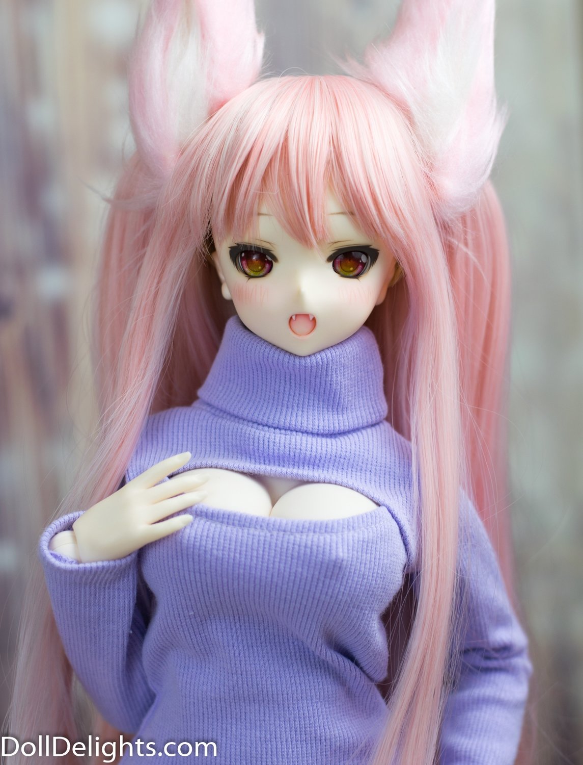 Sexy Cutout Sweater - Purple Sexy Cutout Sweater - Purple