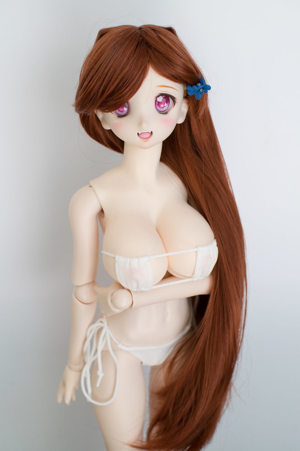 White Japanese Micro Bikini White Japanese Micro Bikini, Size: 1/3 - DD / Smart Doll