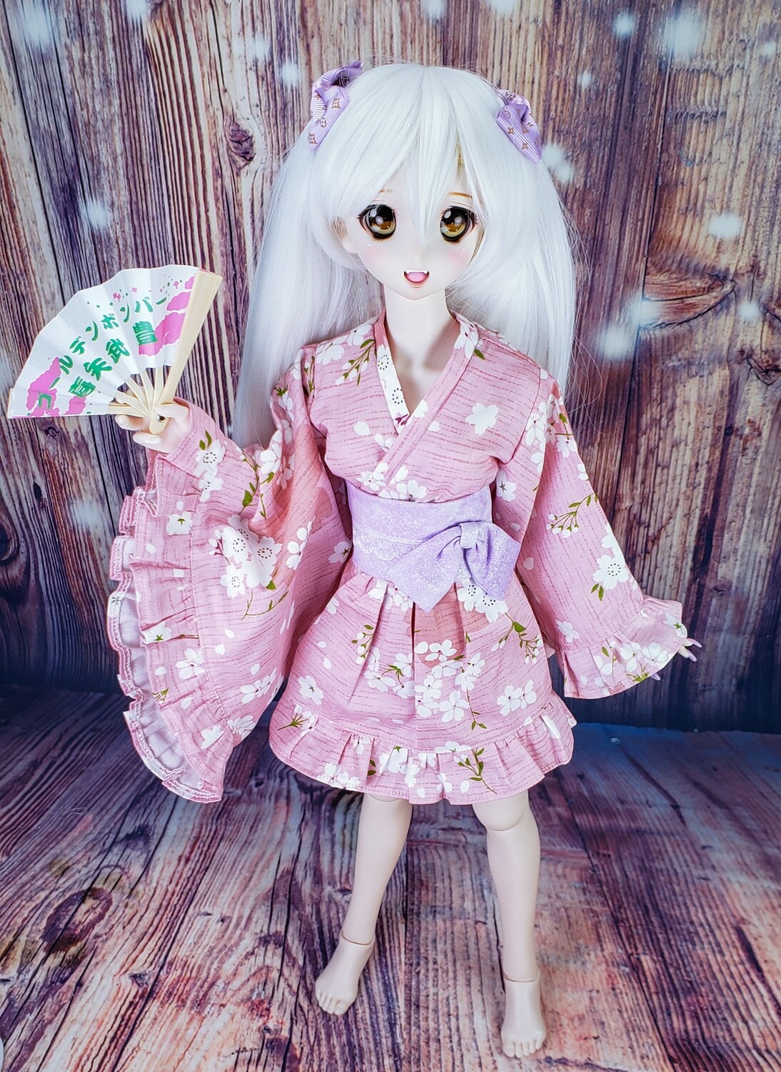 Pink Sakura Short Yukata Pink Sakura Short Yukata