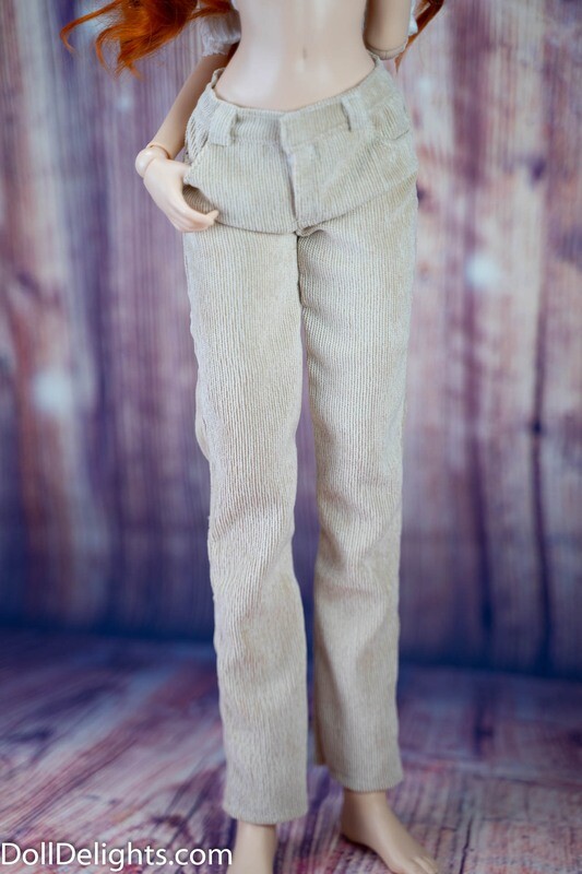Beige Corduroy Pants