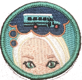 "Bus Daydreams" Skoolie Scout Badge