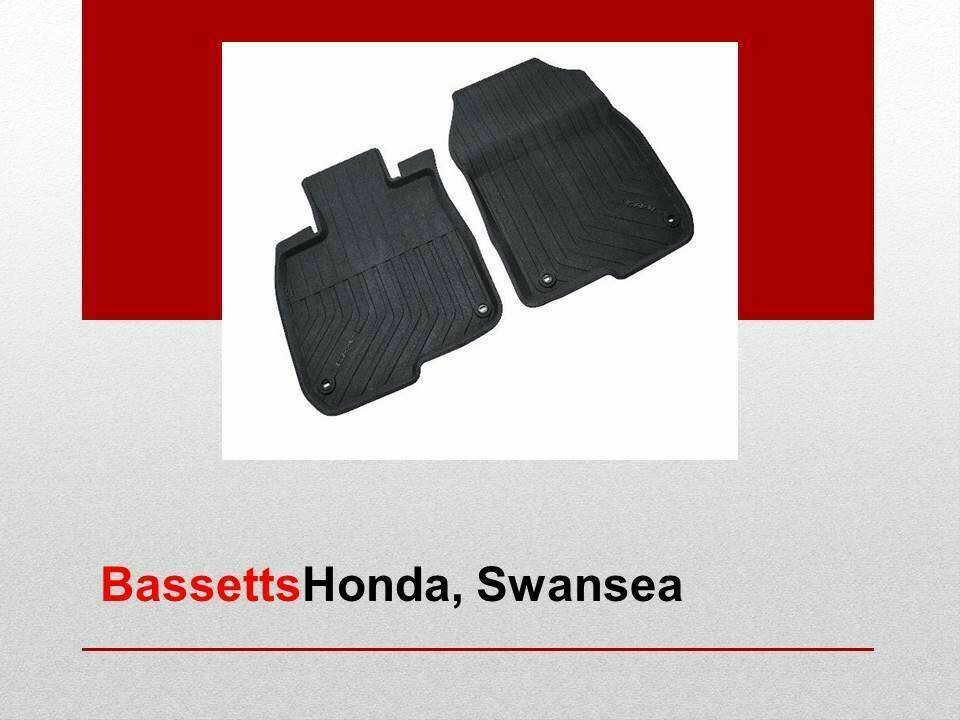 GENUINE HONDA CRV FRONT RUBBER MATS 2019 > 2022 | 08P18-TLA-510