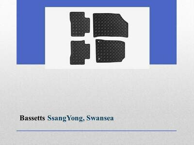 GENUINE SSANGYONG TURISMO RUBBER MAT SET