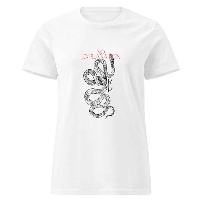 &quot;No Explanation&quot; Women’s basic softstyle t-shirt