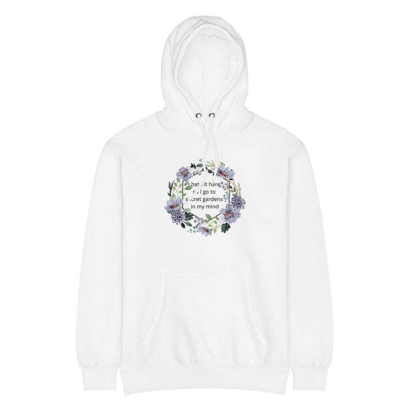 &quot;I Hate it Here&quot; Unisex premium mid-weight hoodie