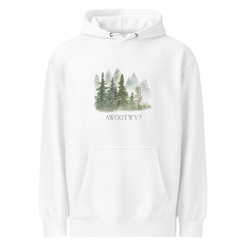 &quot;Out of the Woods&quot; Unisex premium mid-weight hoodie