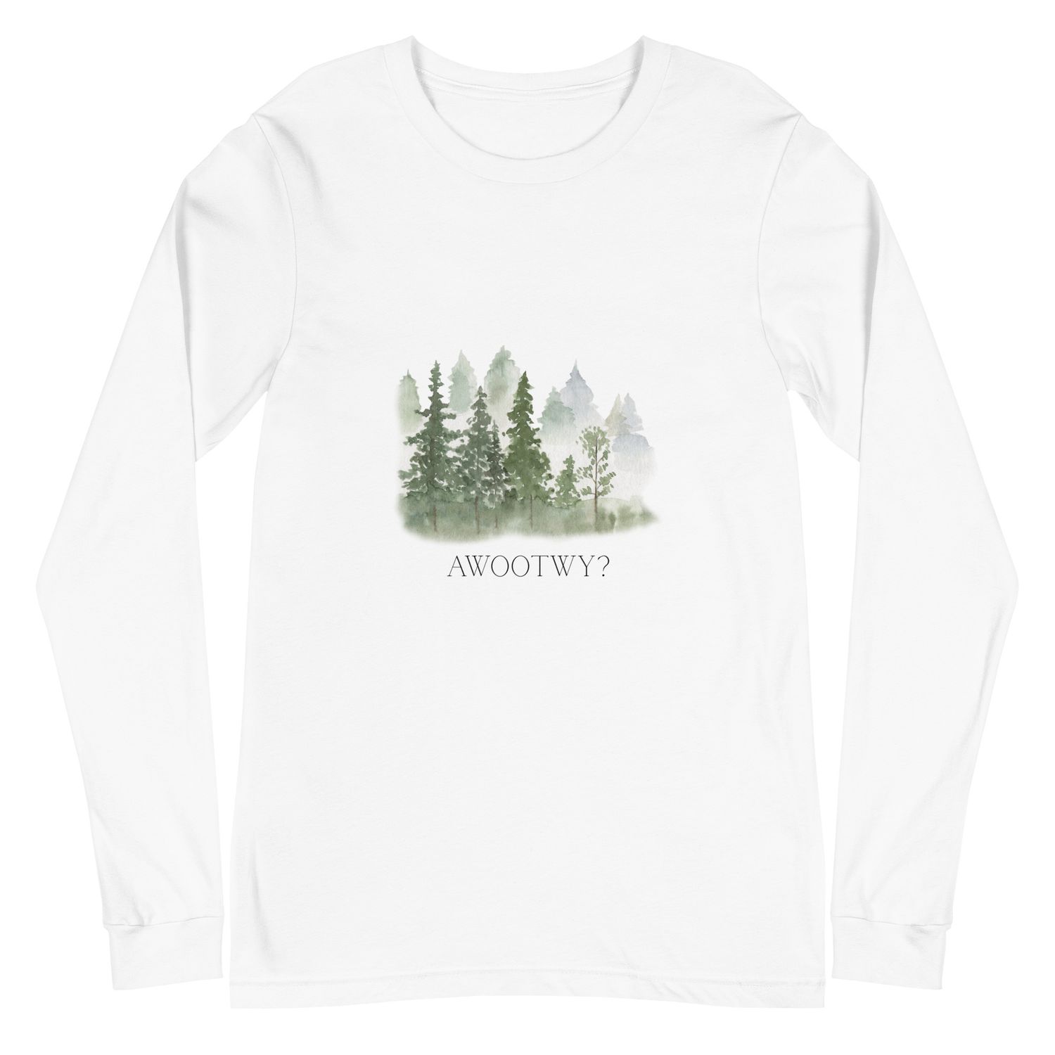 &quot;Out of the Woods&quot; Unisex Long Sleeve Tee