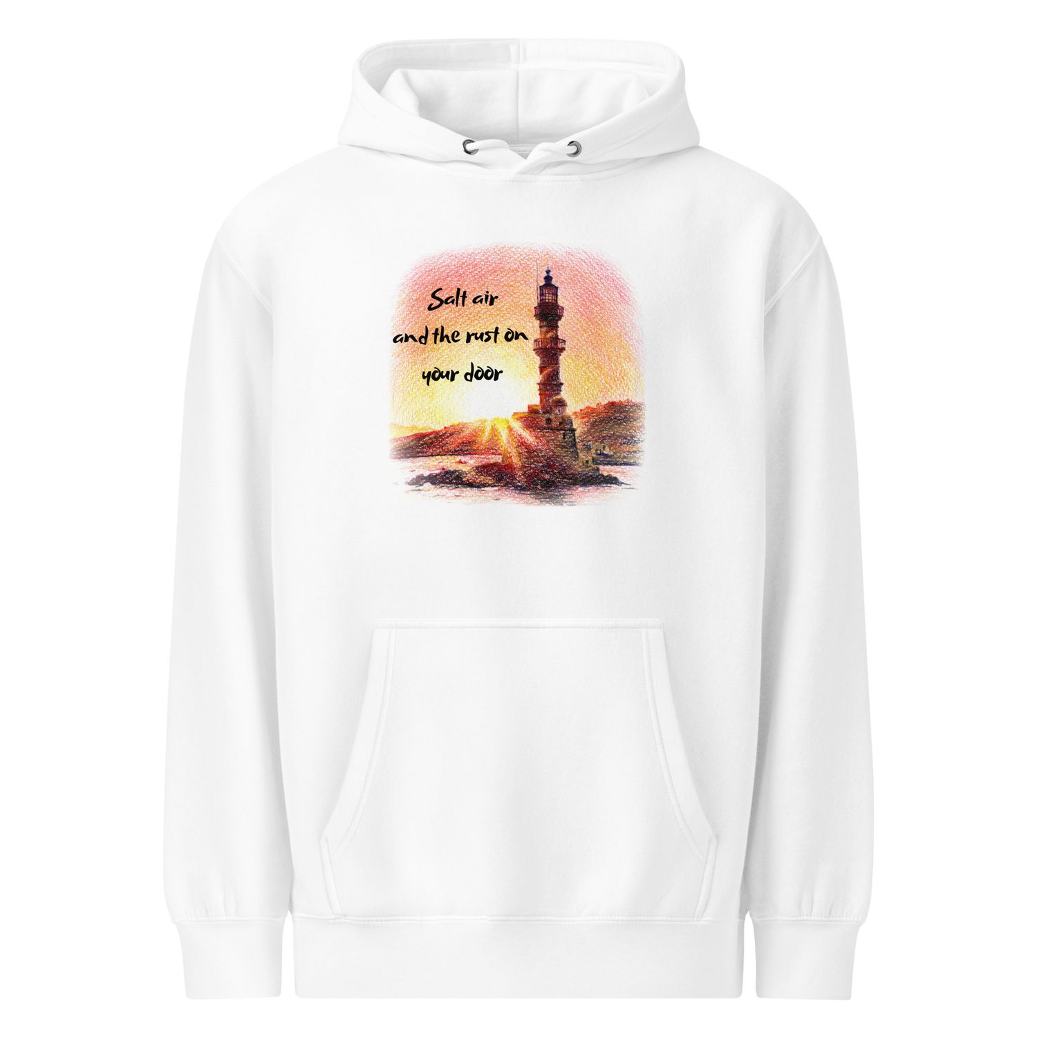 &quot;August&quot; Unisex premium mid-weight hoodie