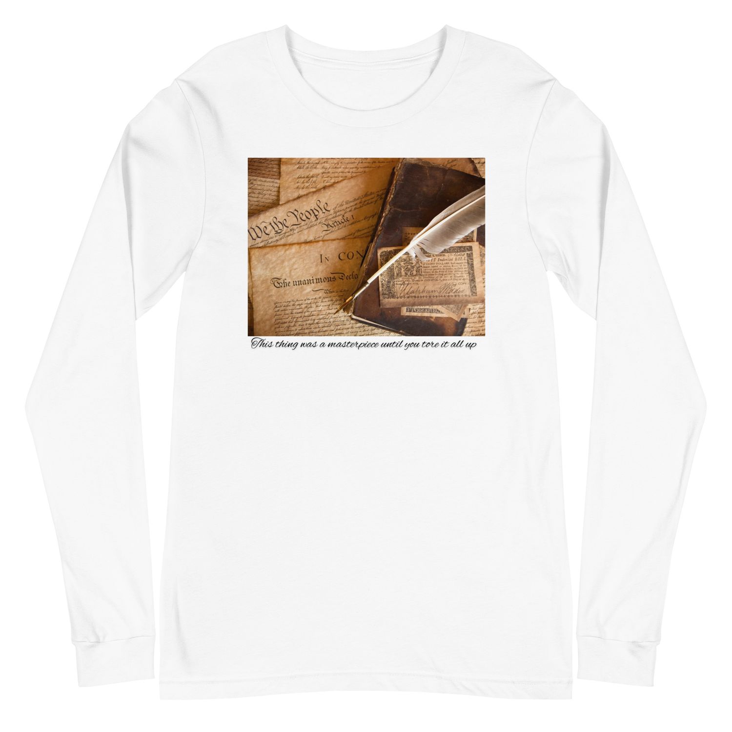 &quot;ATW Constitution&quot; Unisex Long Sleeve Tee
