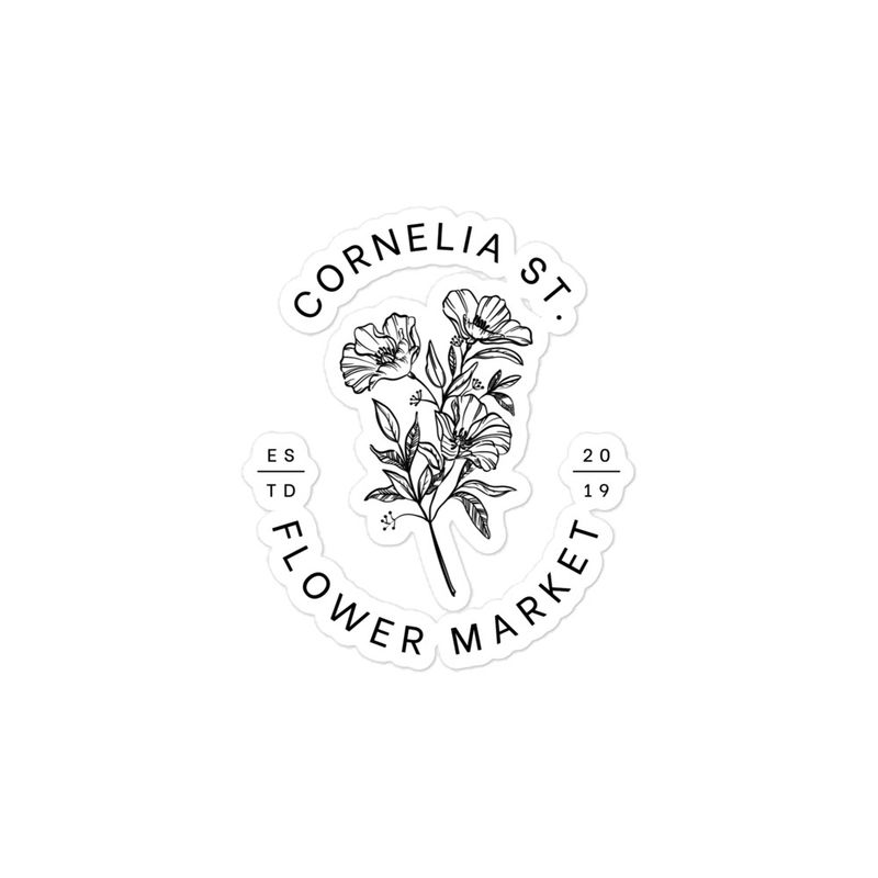 &quot;Cornelia Street&quot; Bubble-free stickers