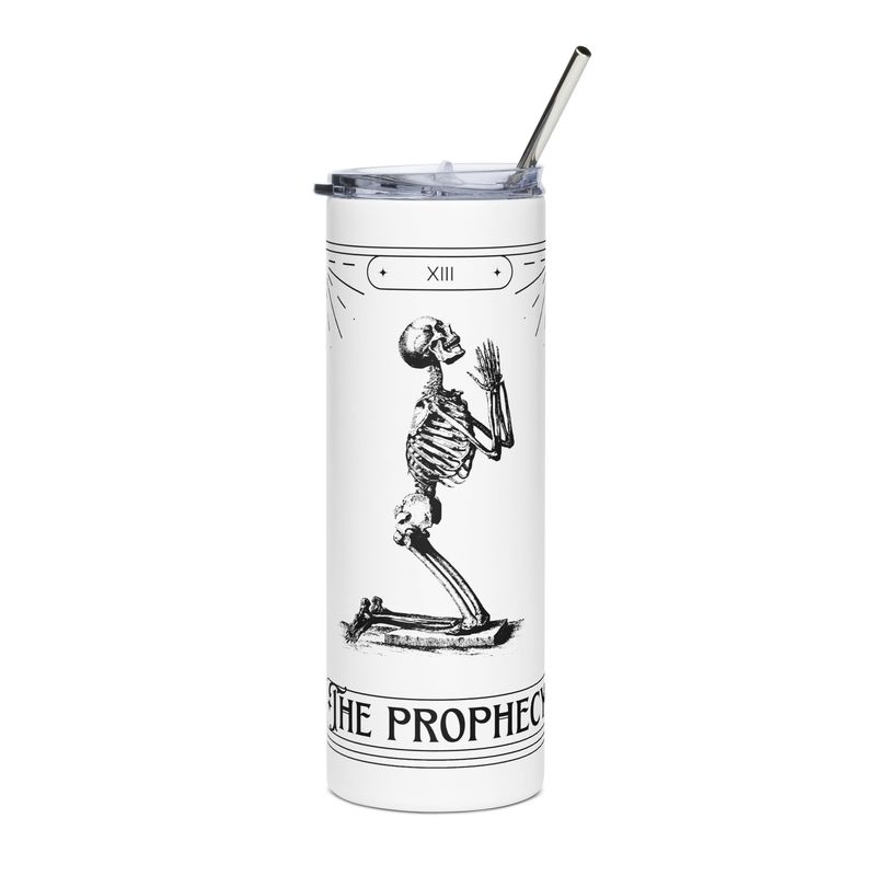 &quot;The Prophecy&quot; Stainless steel tumbler