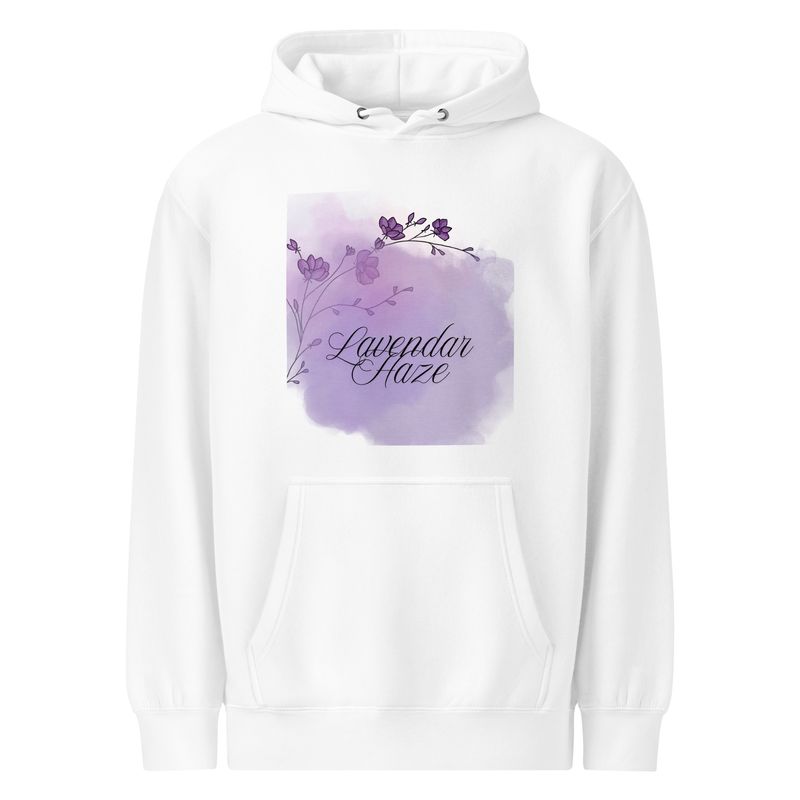 “Lavendar Haze” Unisex premium mid-weight hoodie