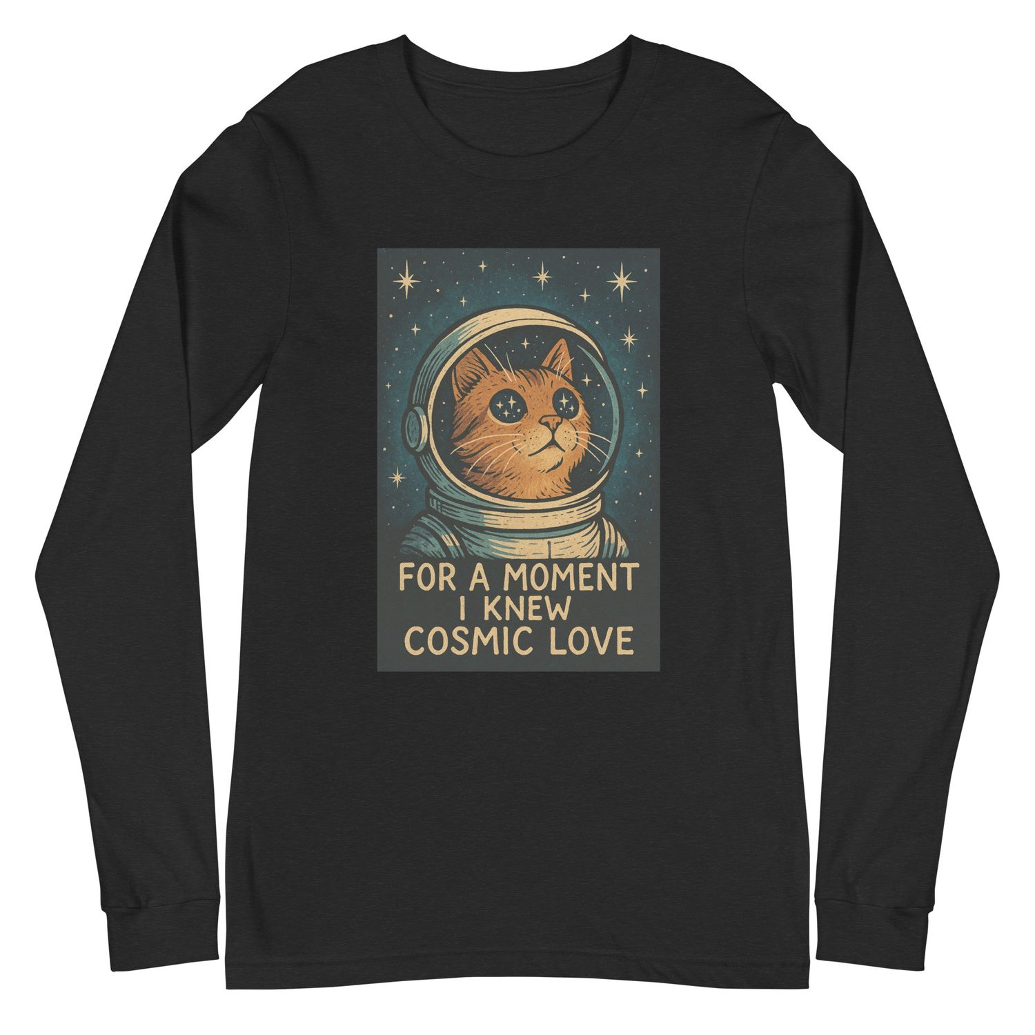 &quot;Cosmic Love&quot; Unisex Long Sleeve Tee
