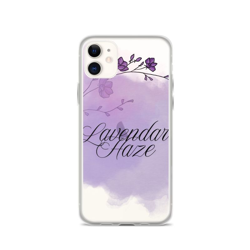 &quot;Lavendar Haze&quot; Clear Case for iPhone®