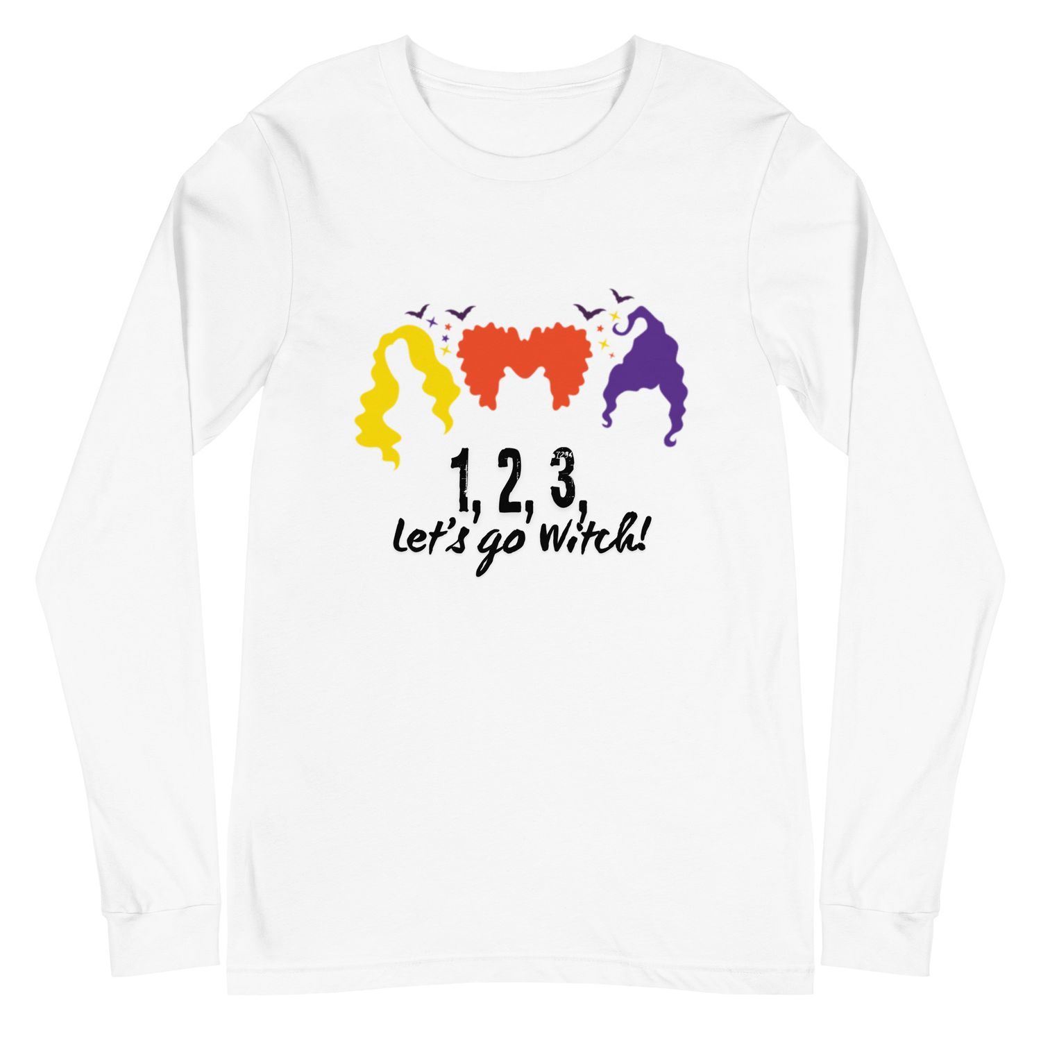 &quot;Let&#39;s Go Witch, Hocus Pocus&quot; Unisex Long Sleeve Tee
