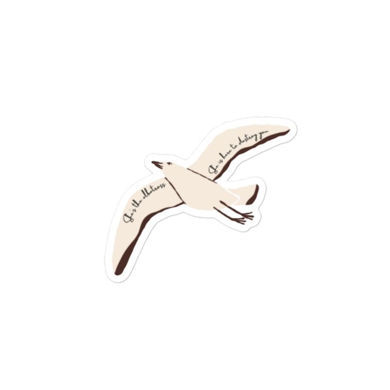 &quot;The Albatross&quot; Bubble-free stickers