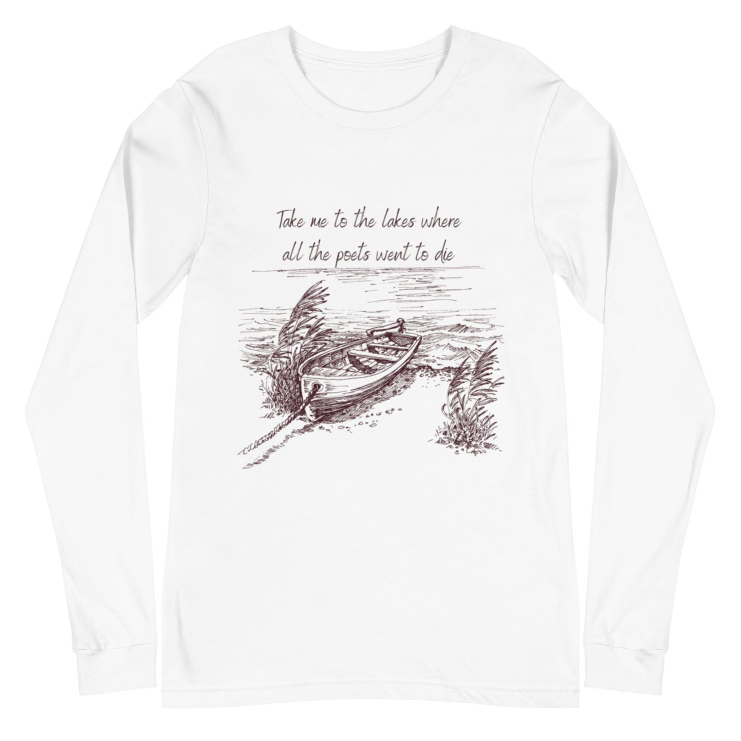 &quot;The Lakes&quot; Unisex Long Sleeve Tee