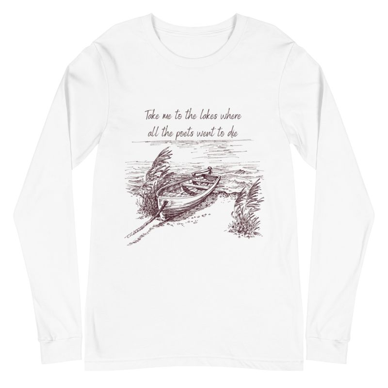 &quot;The Lakes&quot; Unisex Long Sleeve Tee