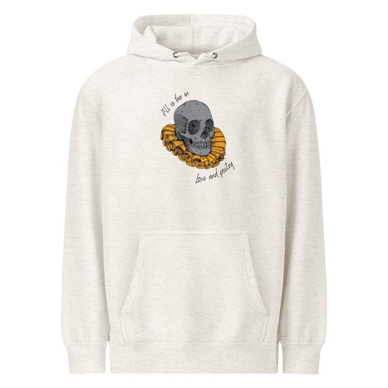 &quot;All is Fair Shakespeare&quot;  Unisex premium mid-weight hoodie