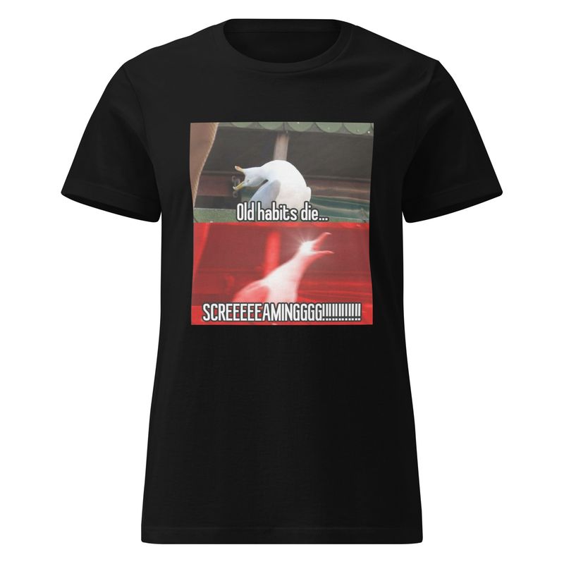 &quot;Old Habits&quot; Women’s basic softstyle t-shirt