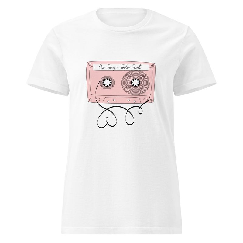 &quot;Our Song Casette&quot; Women’s basic softstyle t-shirt