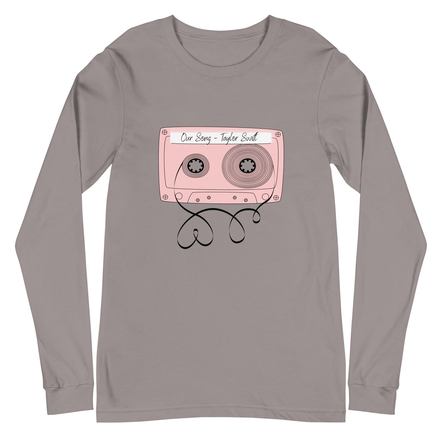 &quot;Our Song Casette&quot; Unisex Long Sleeve Tee