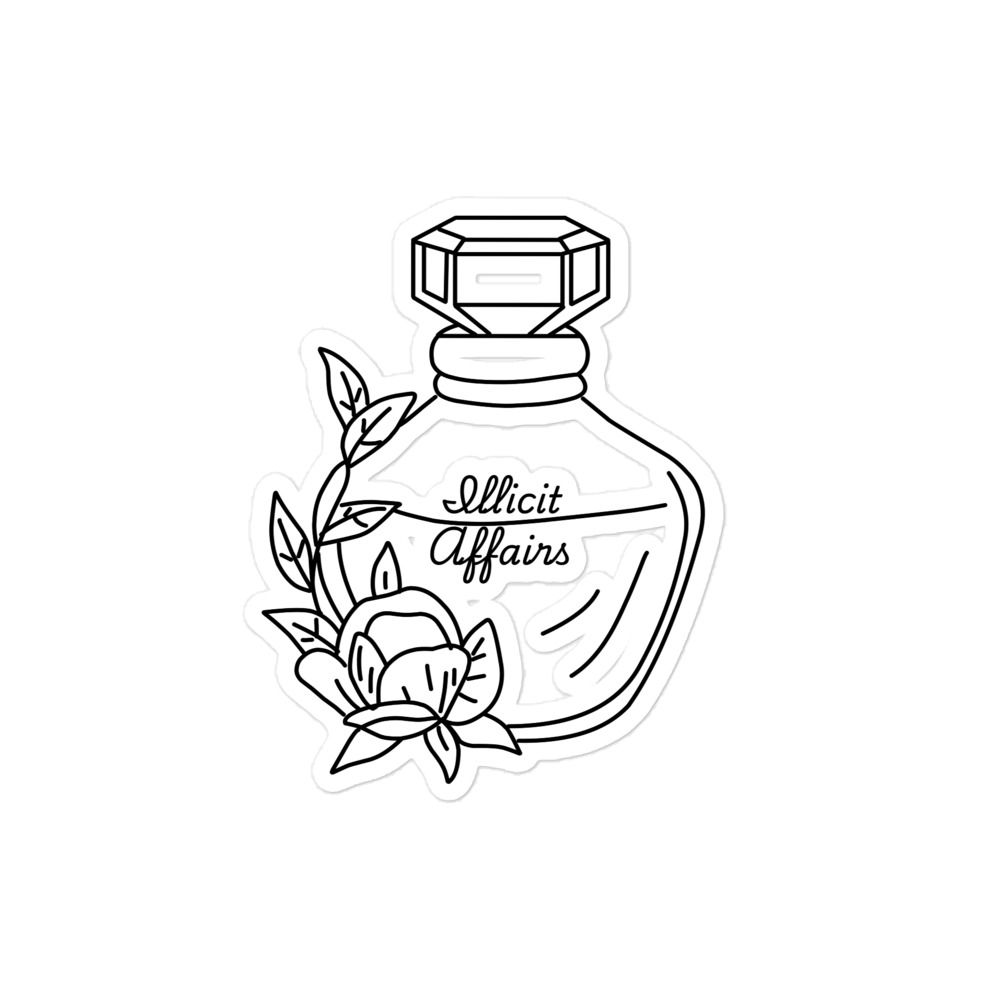 &quot;Illicit Affairs&quot; Bubble-free stickers