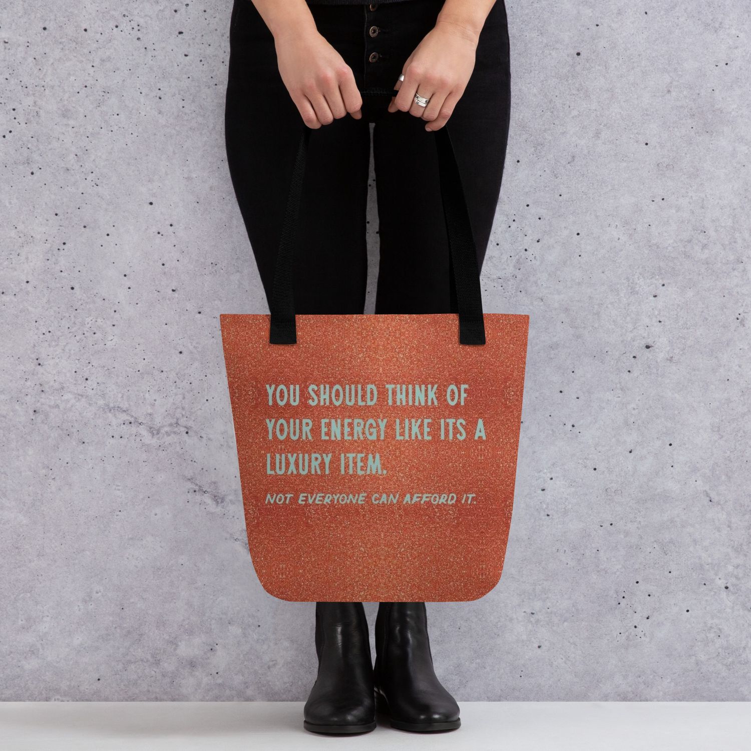 &quot;Energy is a Luxury Item&quot; Tote bag