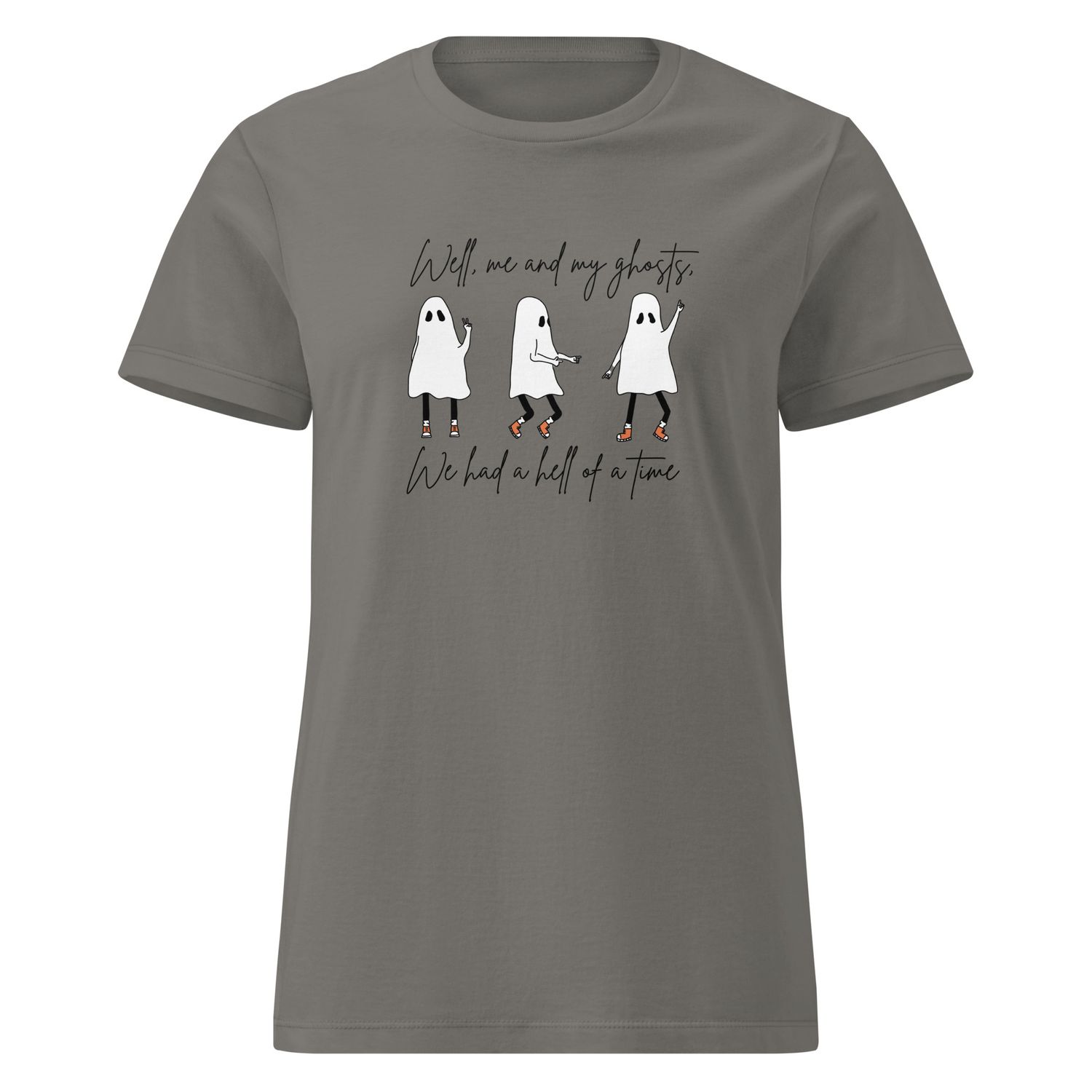 &quot;Me and my Ghosts&quot; basic softstyle t-shirt