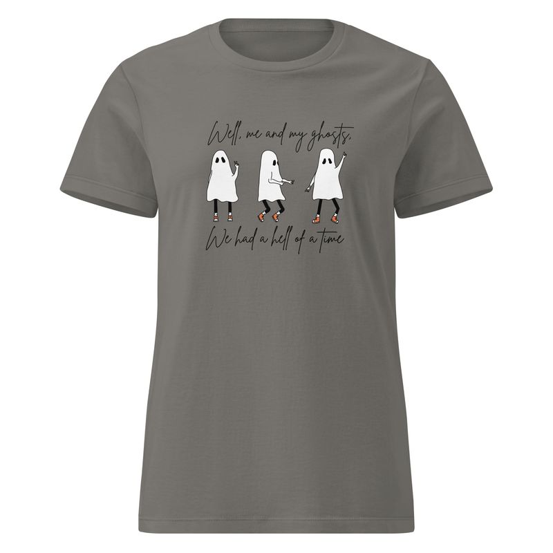 &quot;Me and my Ghosts&quot; basic softstyle t-shirt