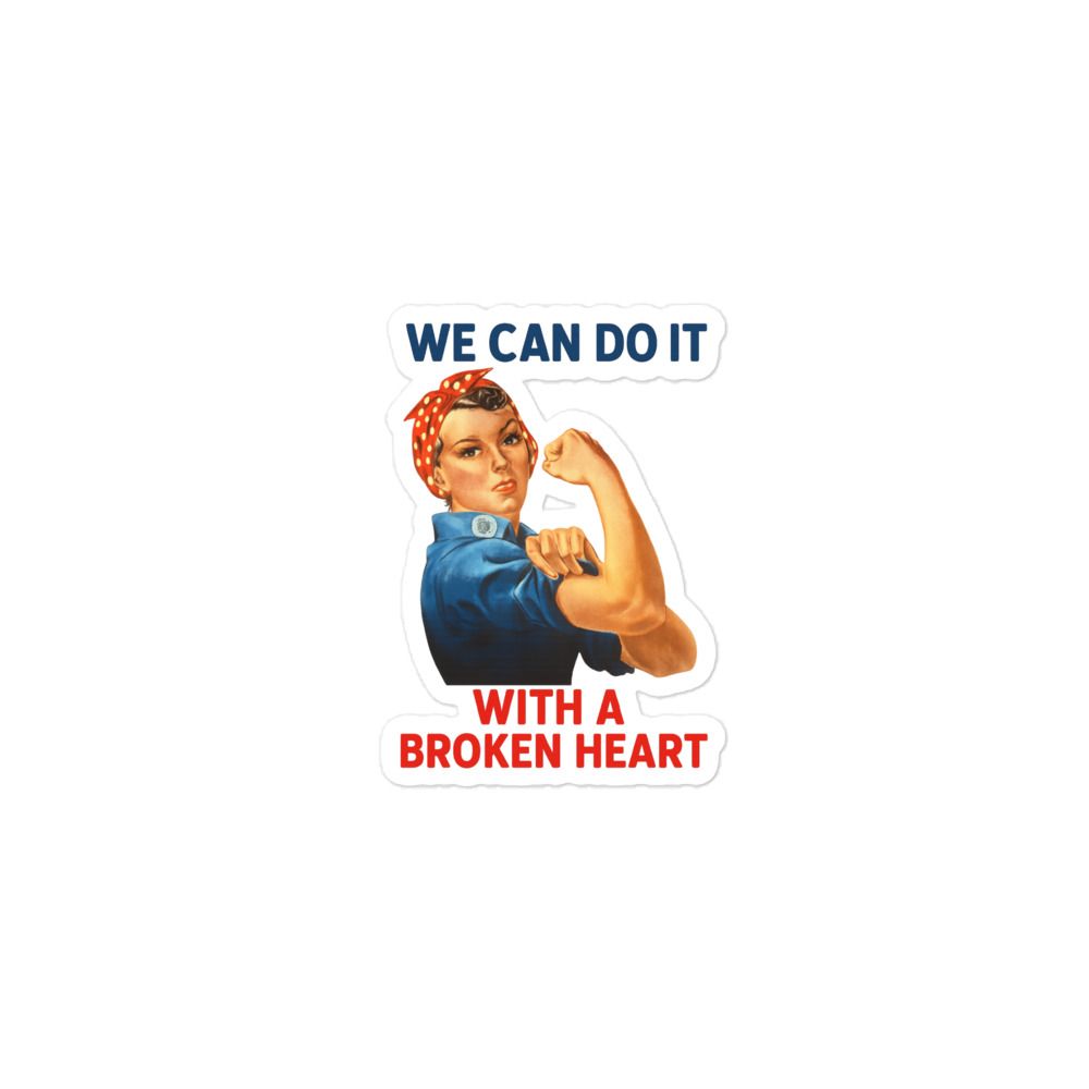 &quot;Rosie The Riveter&quot; stickers