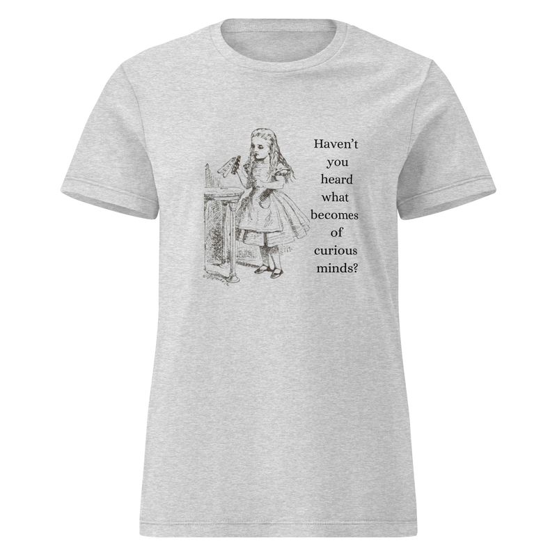 &quot;Curious Minds&quot;  basic softstyle t-shirt