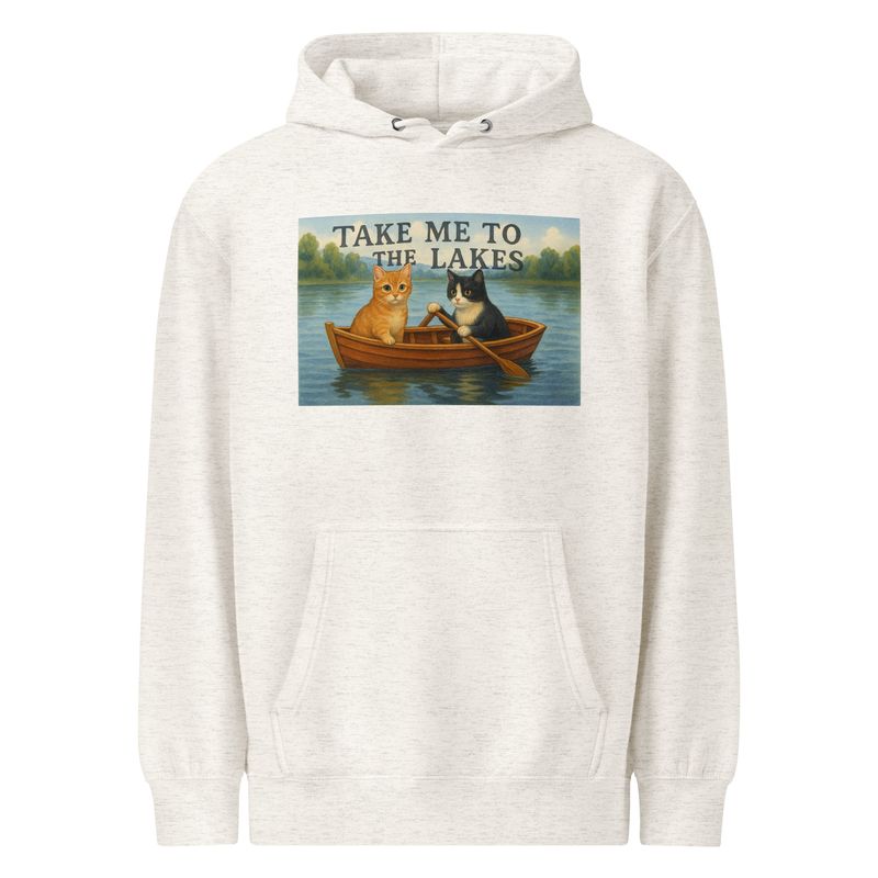 &quot;The Lakes Cats&quot; Unisex premium mid-weight hoodie