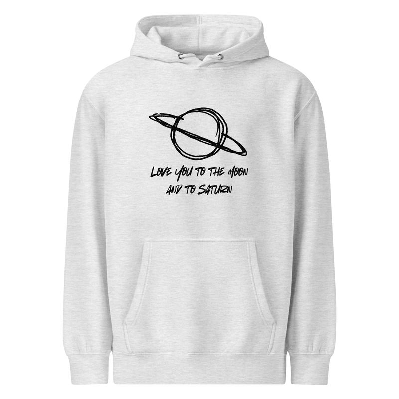 &quot;To Saturn&quot; Unisex premium mid-weight hoodie