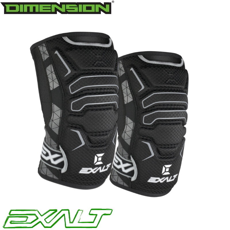 Exalt FreeFlex Knee Pads - Black - XXL