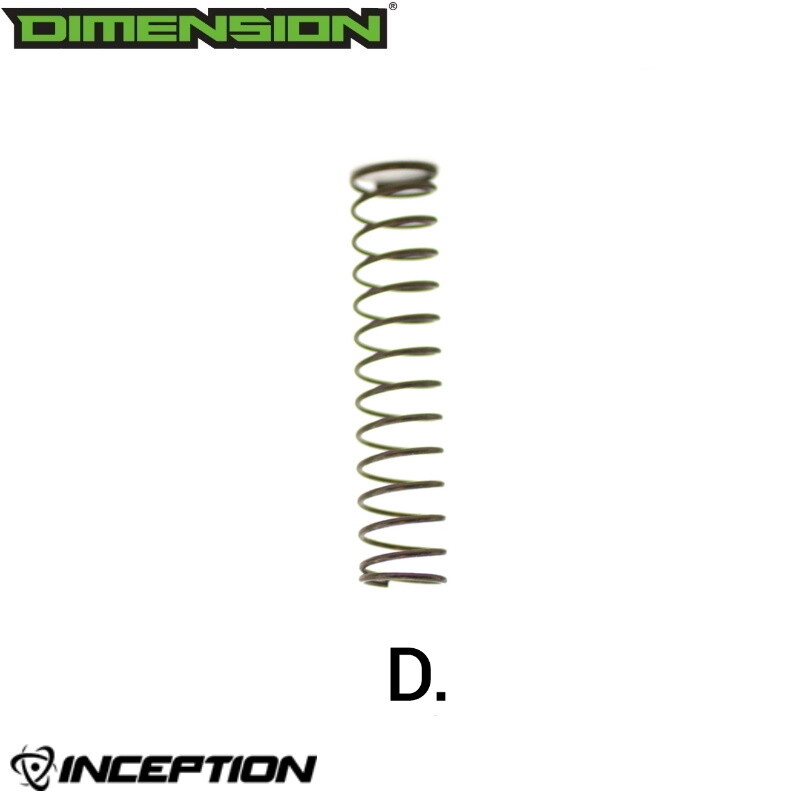 Inception Main Hammer Spring (D Tension)