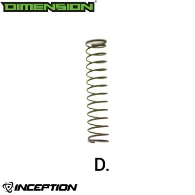 Inception Main Hammer Spring (D Tension)