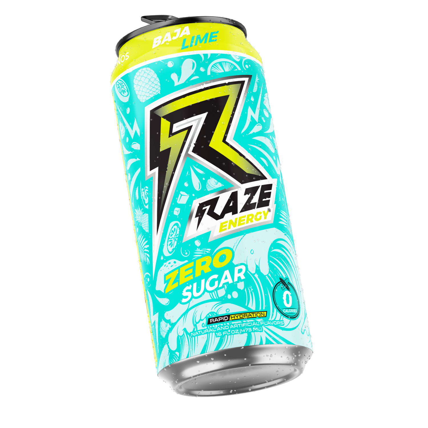 Raze Energy - Baja Lime 16oz. (One Can)