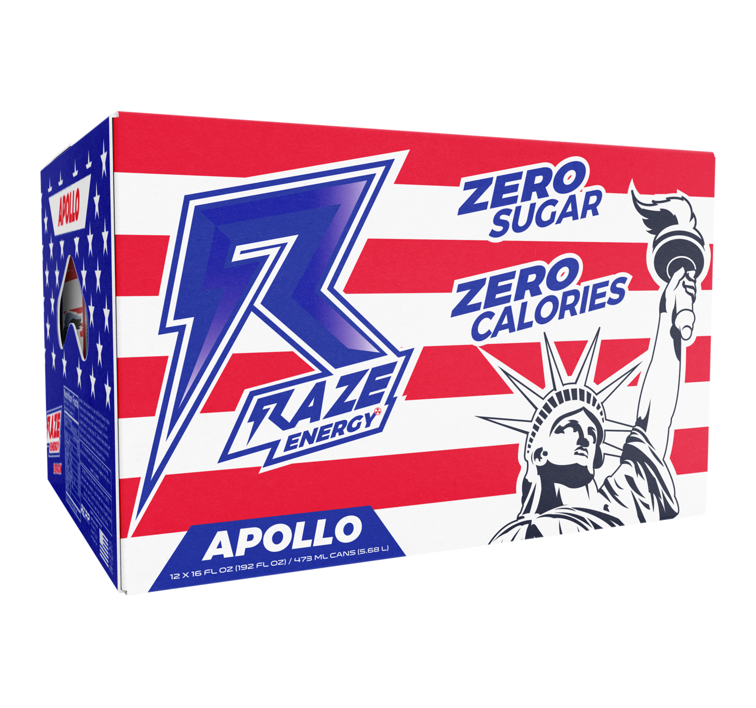 Raze Energy - Apollo 16oz. (Case of 12 Cans)