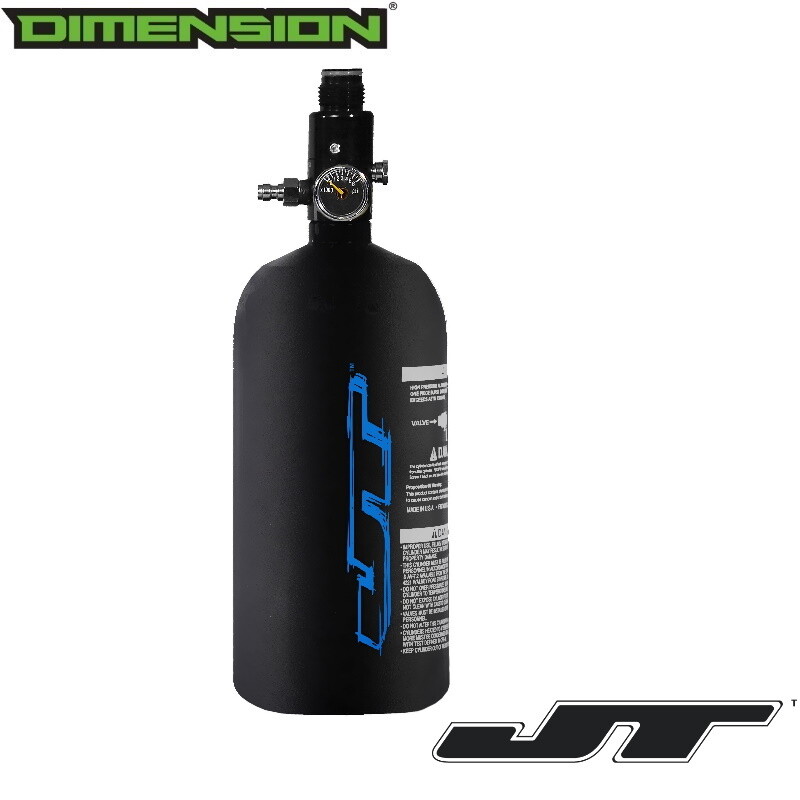 JT Compressed Air Tank - 48 cu 3000 psi Aluminum - Blue Logo