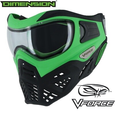 VForce Grill 2.0 Goggle - Venom - Thermal Clear - Green / Black
