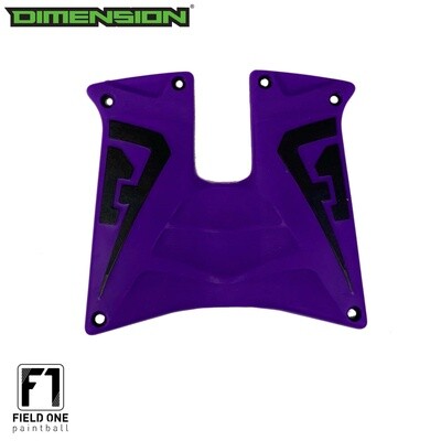 Field One - Rubber Grip Panels - Purple/Black