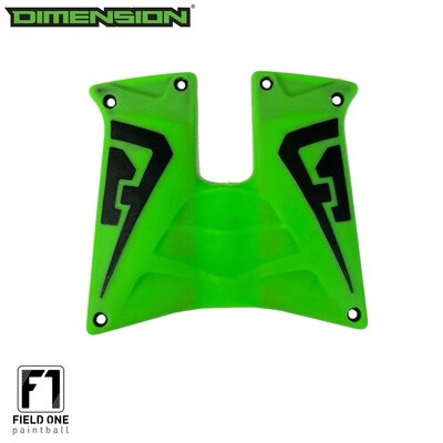 Field One - Rubber Grip Panels - Neon Green/Black