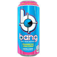 Bang Energy Drink 16oz - Rainbow Unicorn 