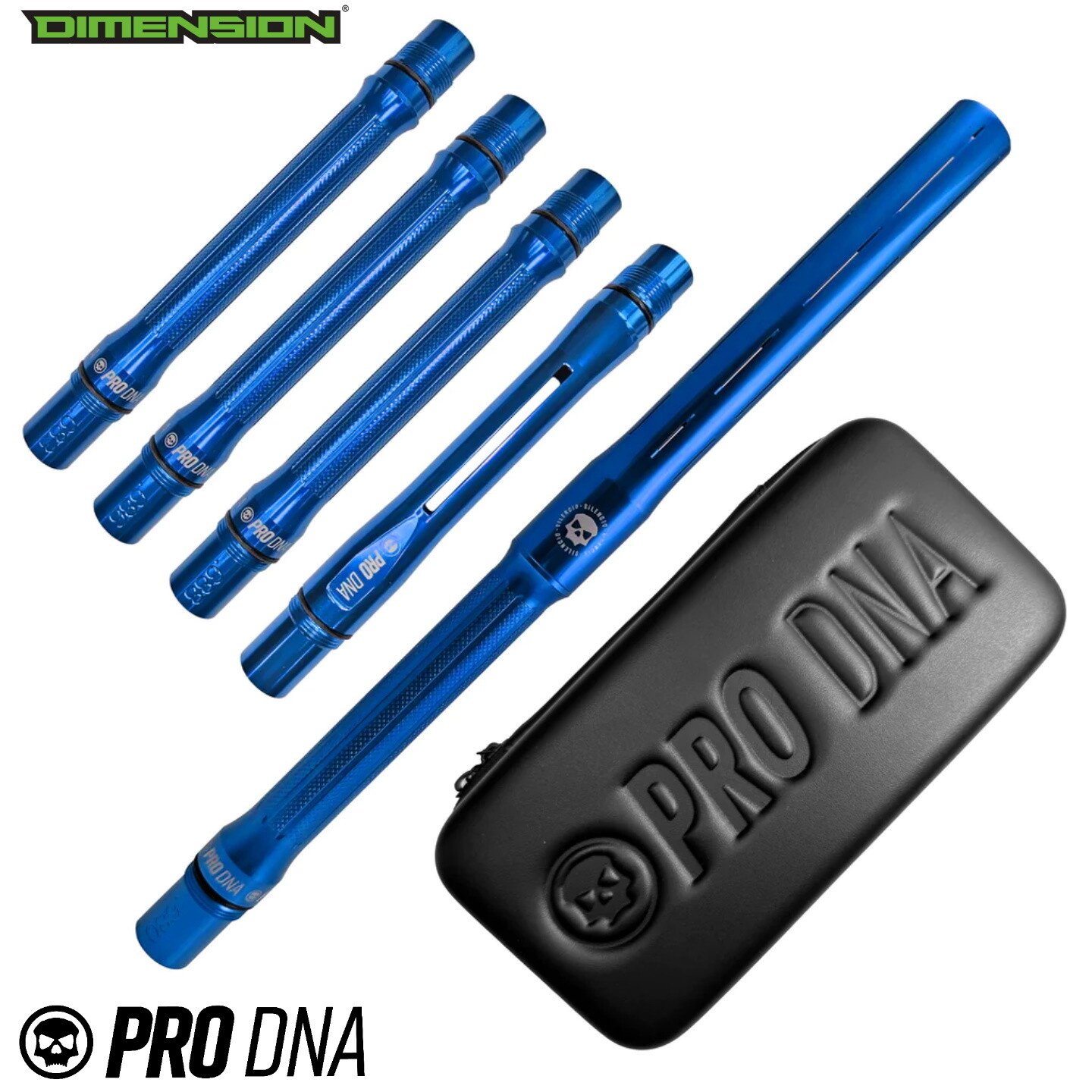Pro DNA Silencio Barrel Kit - Gloss Blue - Cocker Thread