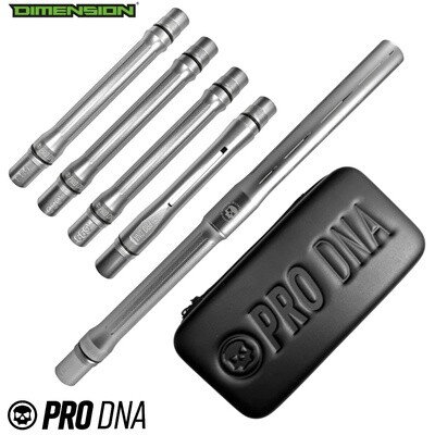 Pro DNA Silencio Barrel Kit - Dust Silver - Cocker Thread